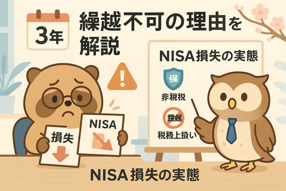 3年間の繰越控除も適用されないNISA損失の実態