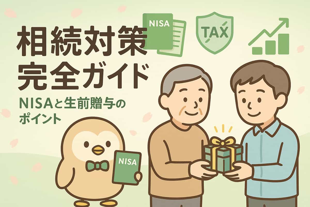 NISAと相続税対策の完全ガイド：生前贈与と組み合わせた効果的な資産承継法