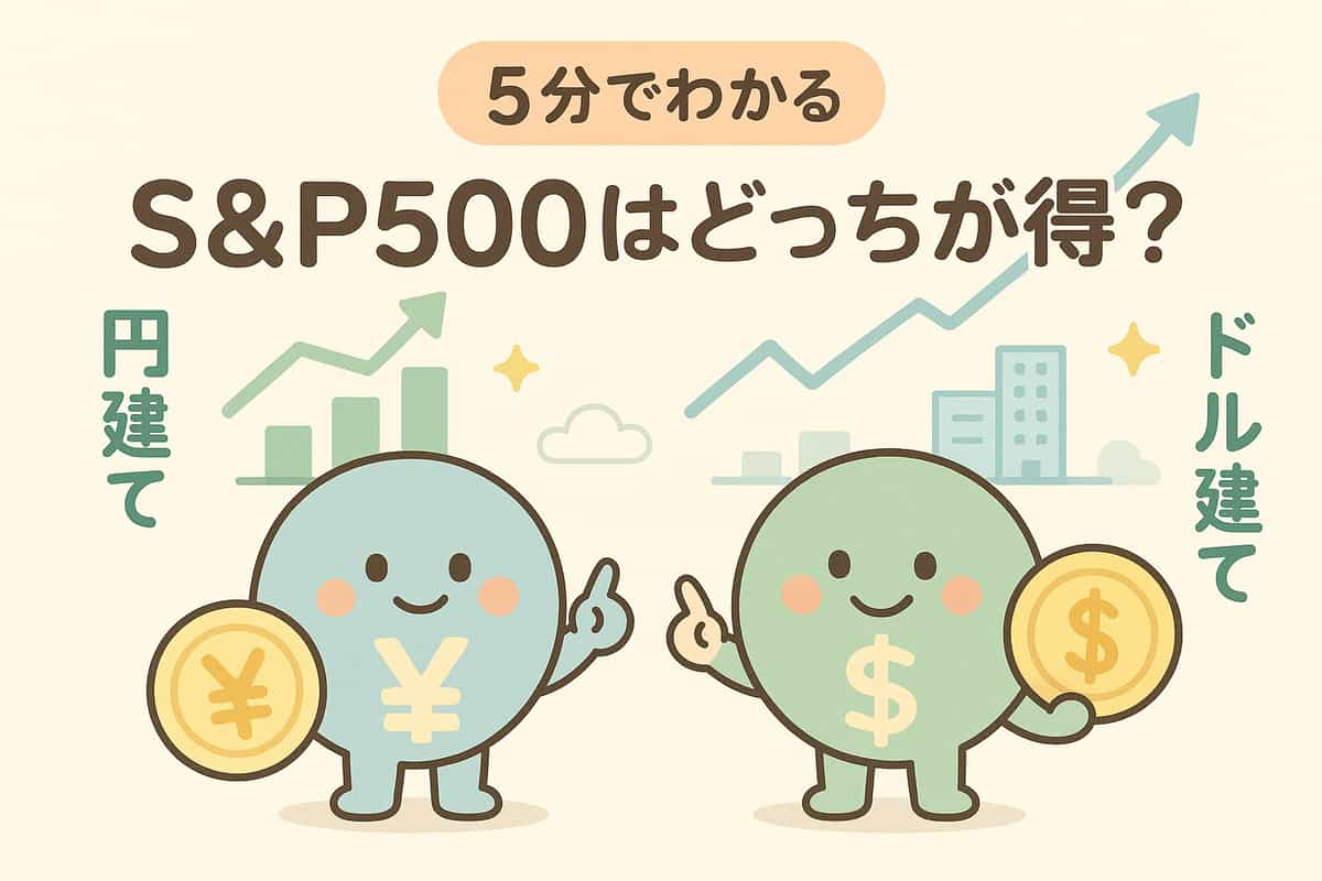 S&P500投資における円建てとドル建て商品の比較・選び方完全ガイド