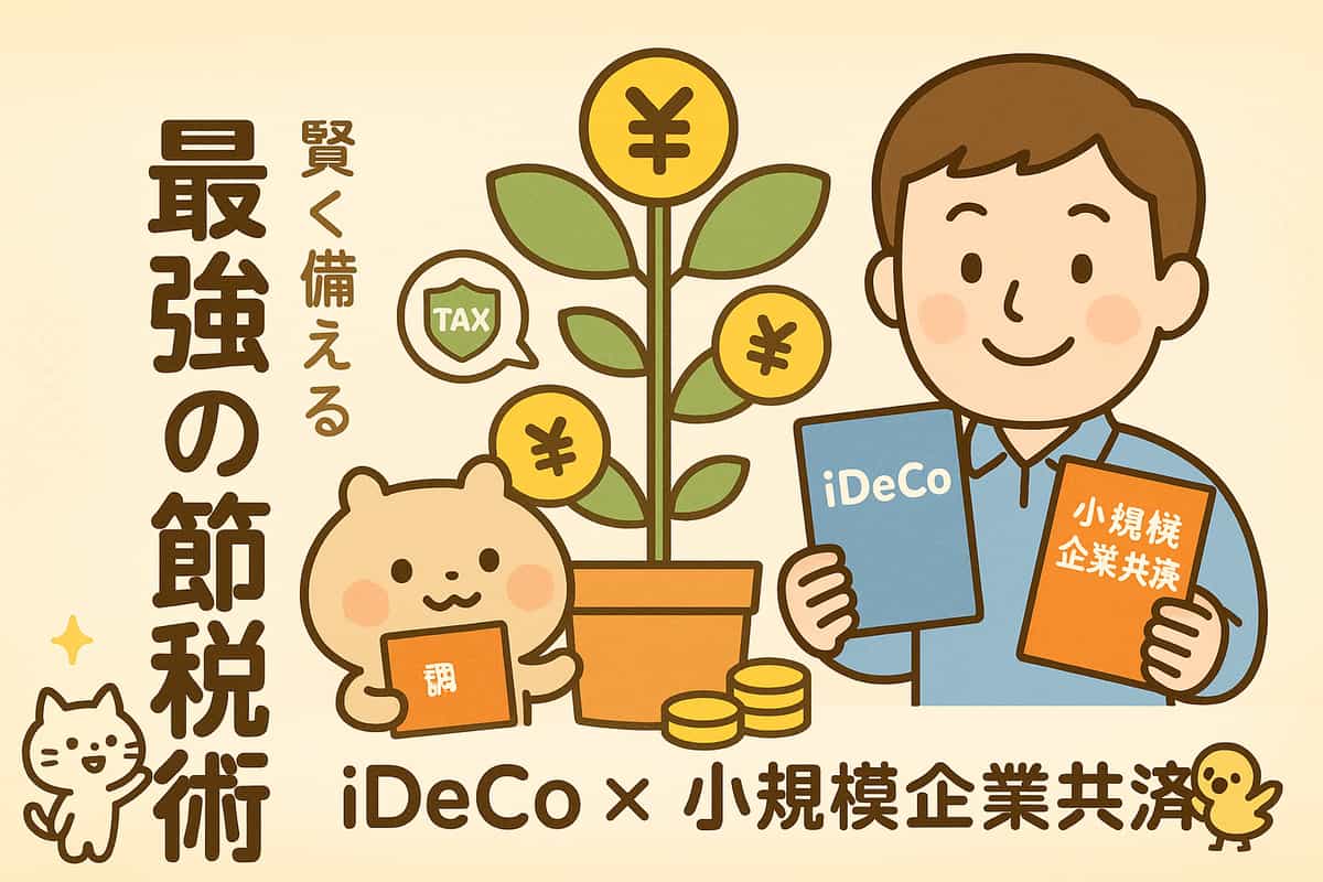 iDeCoと小規模企業共済の併用で実現する最強の節税術と老後資金形成戦略