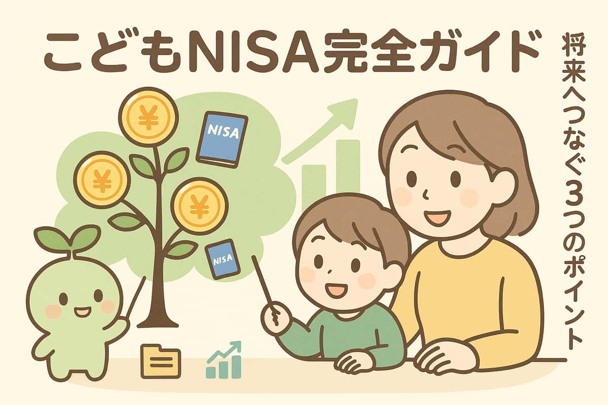こどもNISA完全ガイド：既存口座の活用法と将来への資産形成戦略