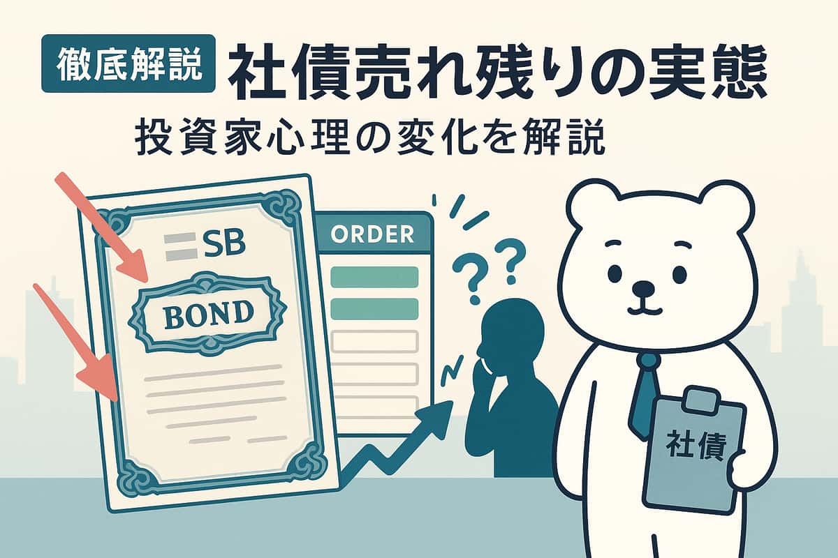 ソフトバンクグループ社債の売れ残り実態と投資家心理の変化を徹底解説