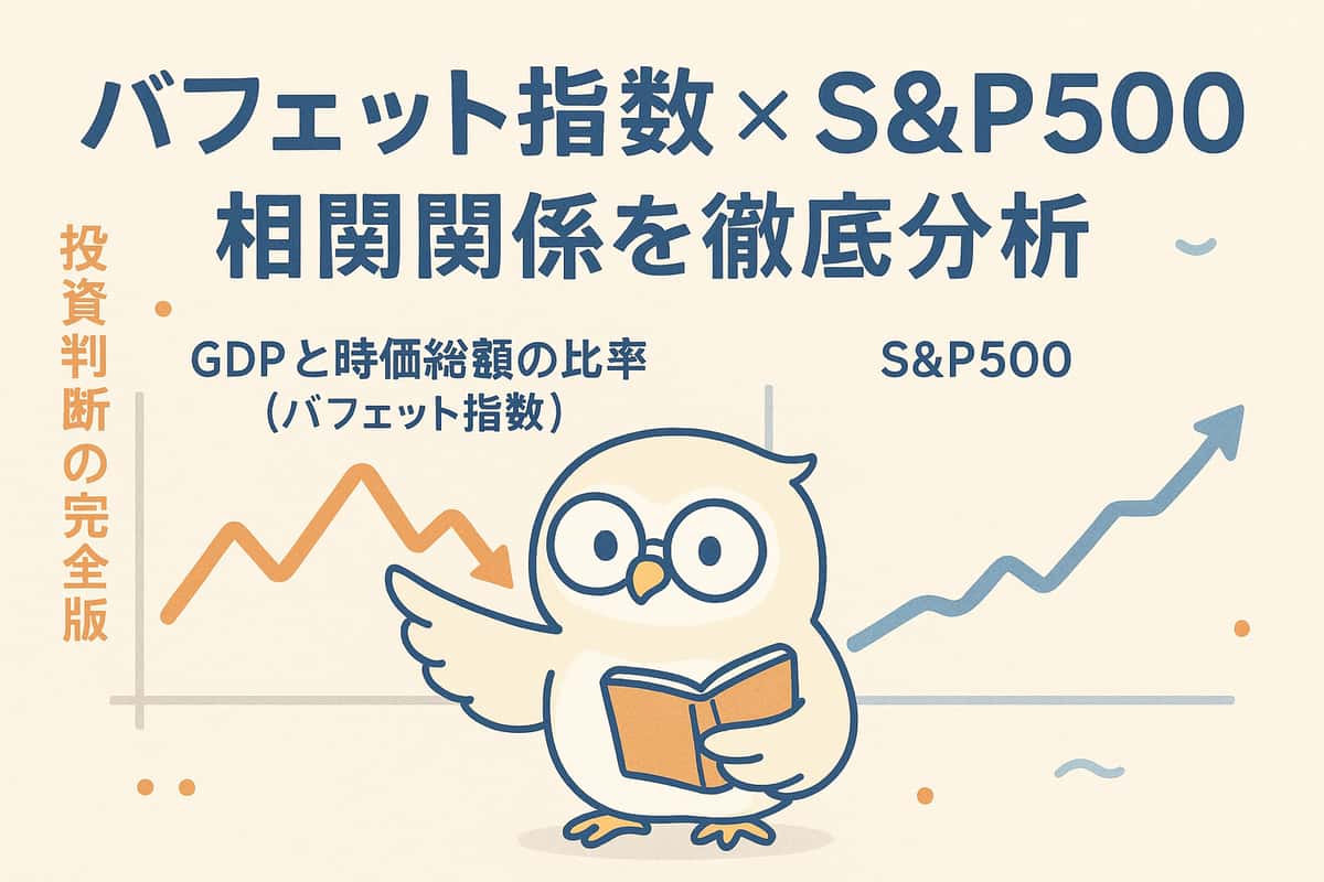 バフェット指数とS&P500の相関関係を徹底分析する投資判断の完全ガイド
