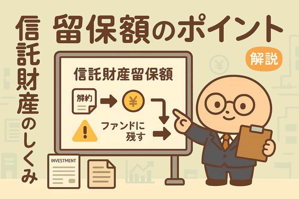 信託財産留保額の特殊な取り扱い
