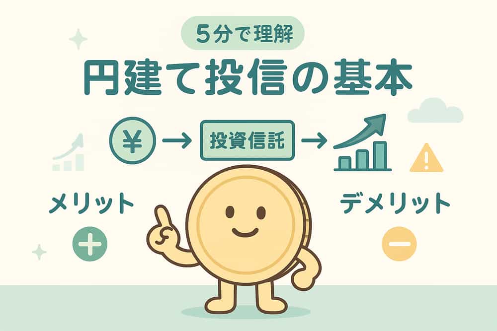 円建て投資信託の仕組みとメリット・デメリット