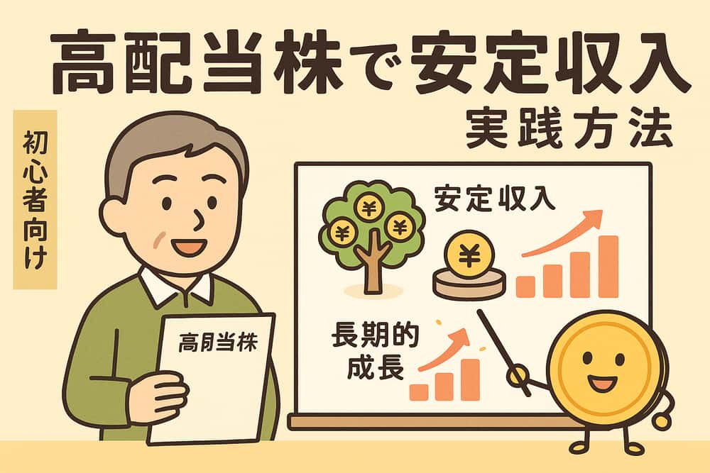 安定収入を生む高配当株投資の実践方法