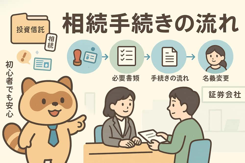 投資信託の相続手続き：証券会社での具体的な流れ