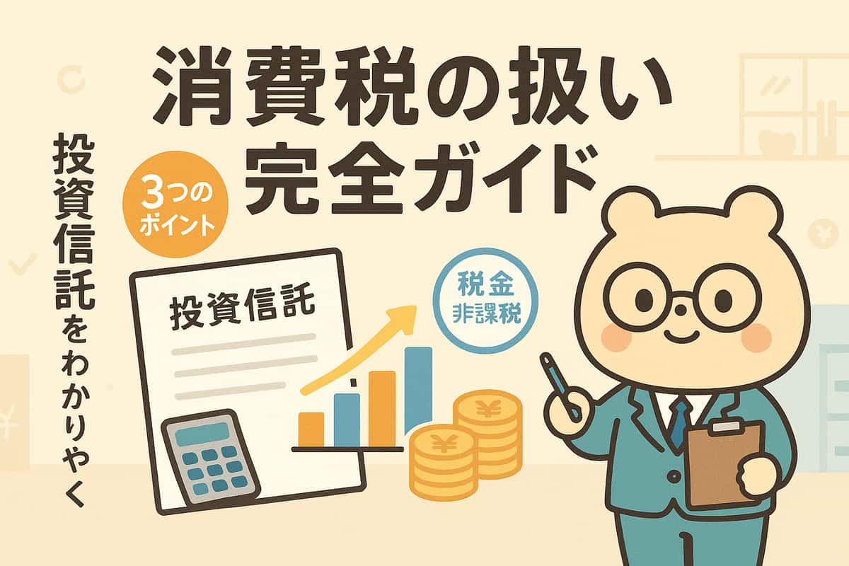 投資信託解約時の消費税取り扱いを徹底解説する完全ガイド