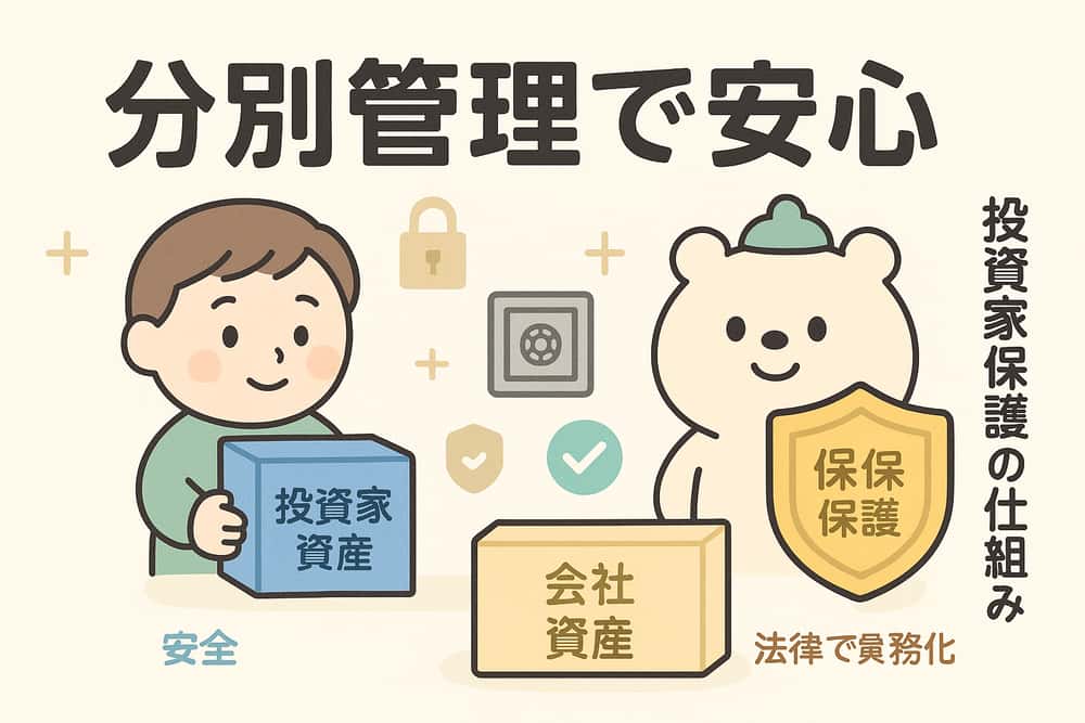 投資家保護のための分別管理制度