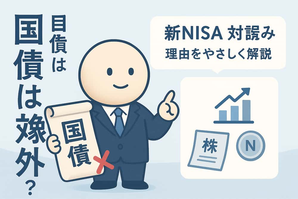 新NISAで国債が対象外となっている理由