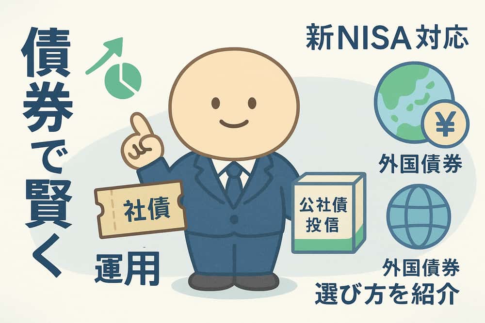 新NISAで活用できる債券型投資の選択肢