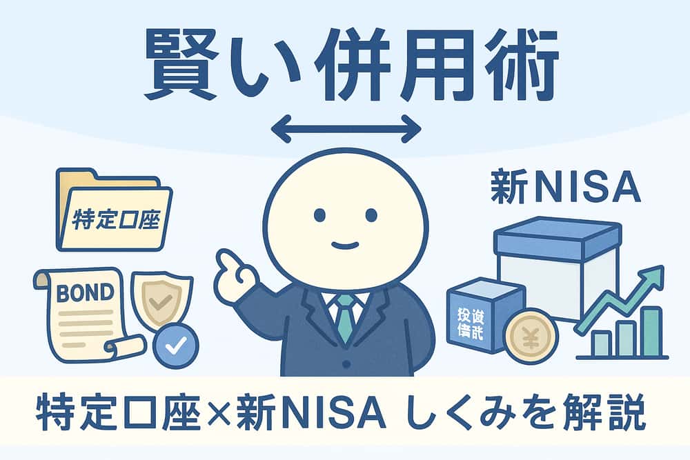 特定口座での国債投資と新NISAの併用戦略