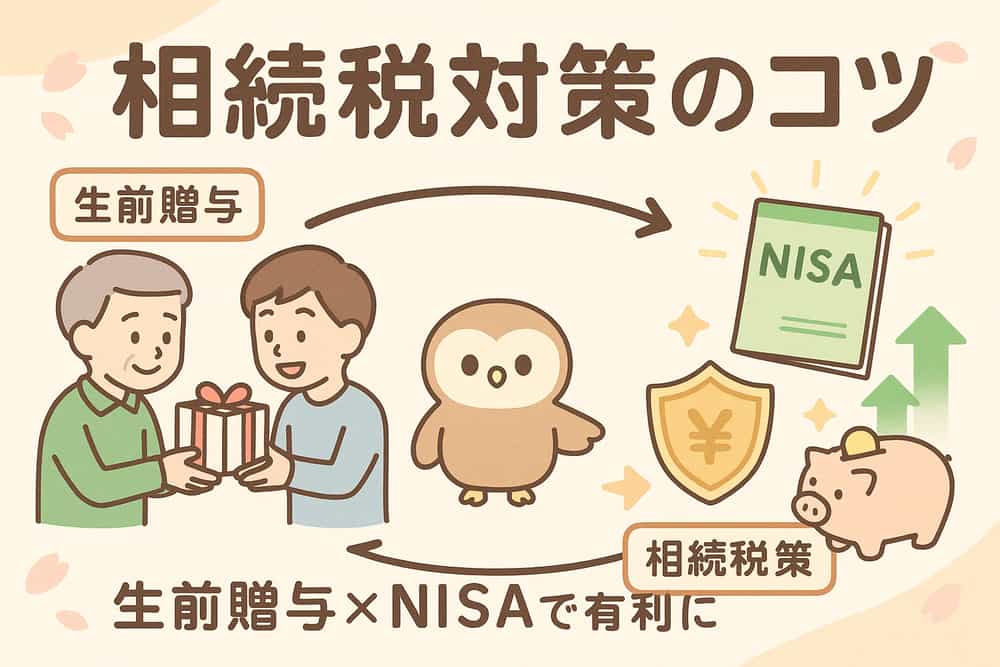 生前贈与とNISAを組み合わせた効果的な相続税対策