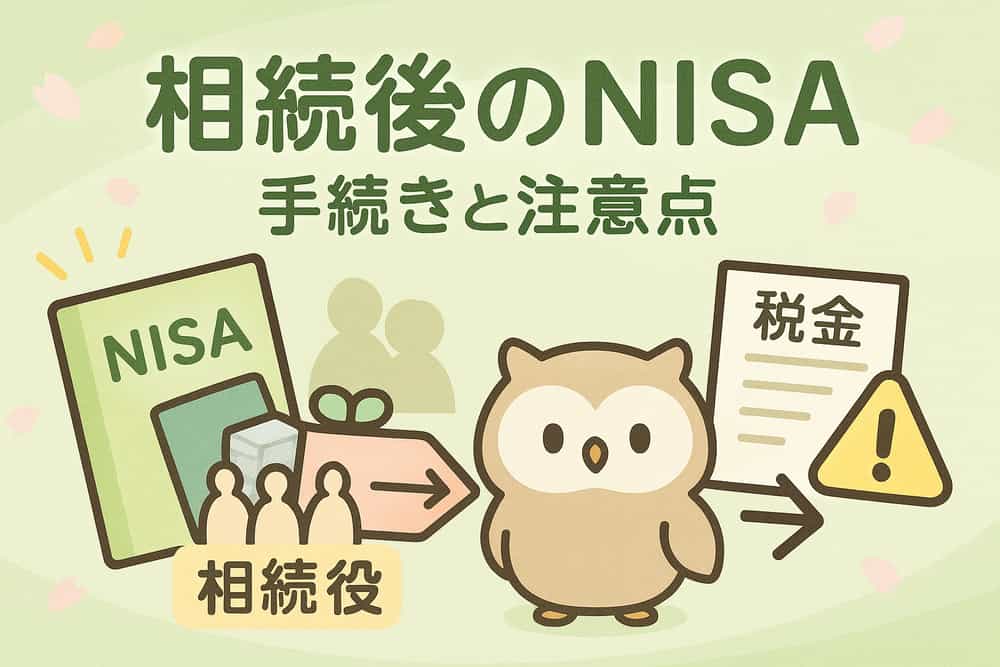 相続発生後のNISA口座の取り扱いと税務上の注意点