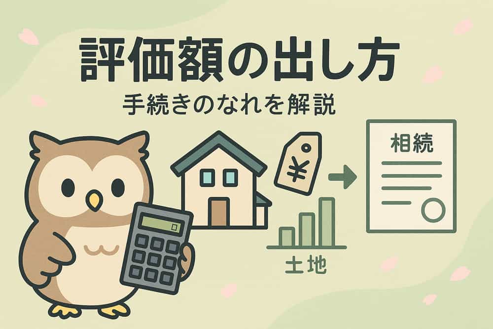 相続税評価額の計算方法と具体的な手続きの流れ