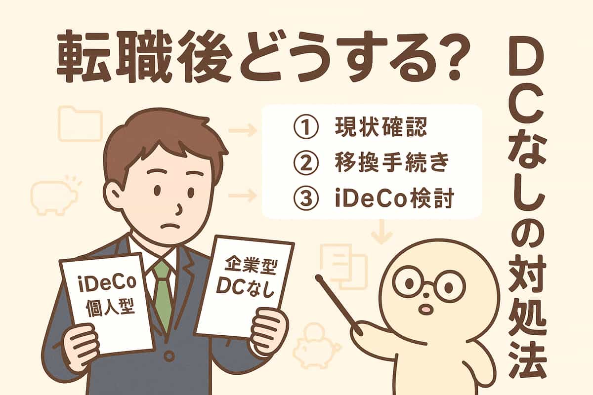 確定拠出年金が転職先にない場合の完全対処ガイド