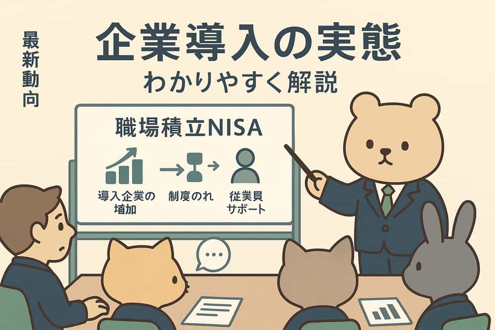 職場積立NISA導入の現状と企業の取り組み実態