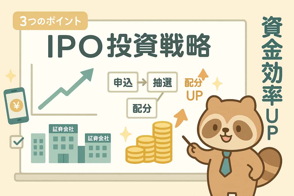 資金効率を最大化するIPO投資戦略
