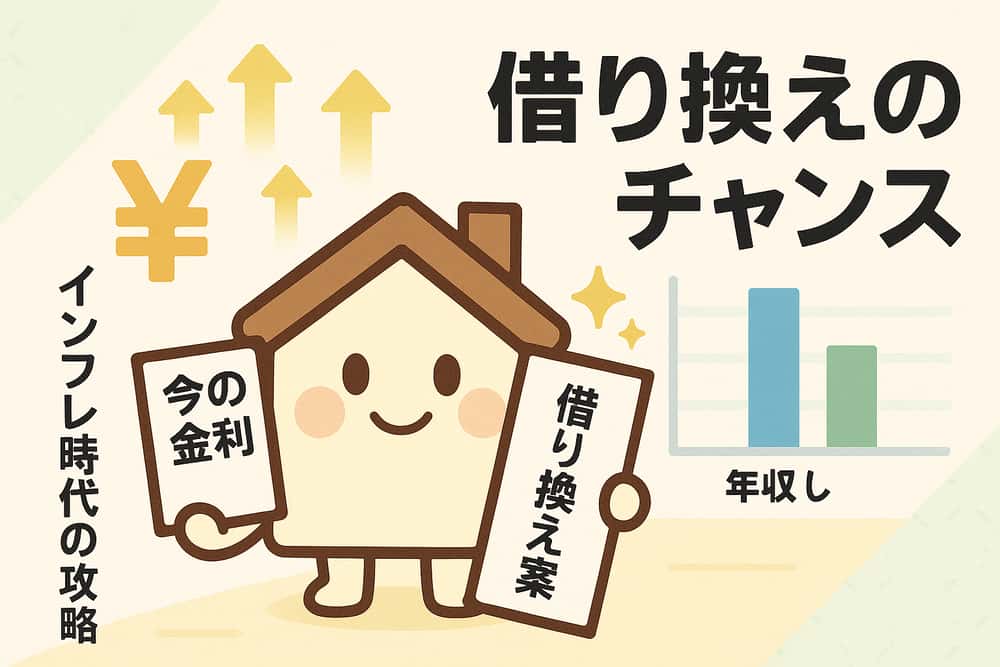 インフレ時代の住宅ローン借り換え戦略