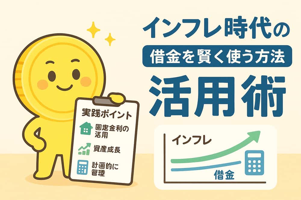 実践的なインフレ時代の借金活用術