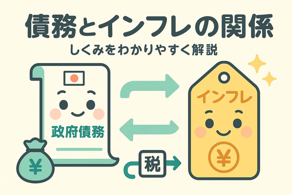 政府債務とインフレの関係