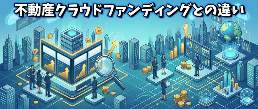 不動産クラウドファンディングとの違い