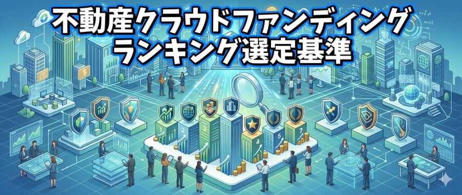 不動産クラウドファンディングランキングの選定基準