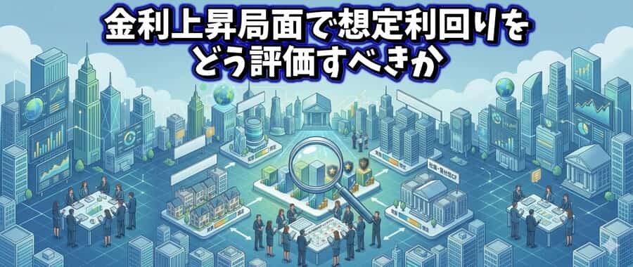 金利上昇局面で想定利回りをどう評価すべきか