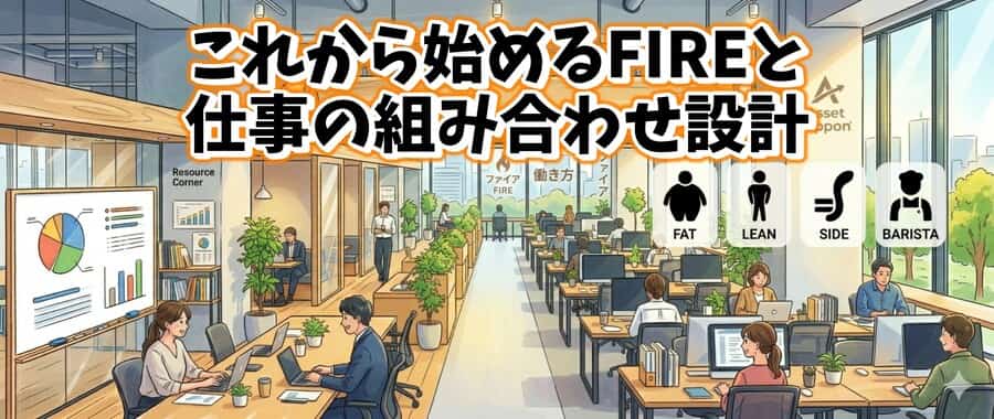 これから始めるFIREと仕事の組み合わせ設計