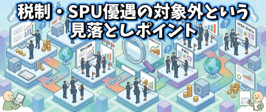 税制・SPU優遇の対象外という見落としポイント