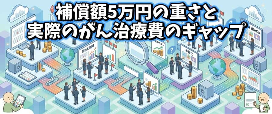 補償額5万円の重さと実際のがん治療費のギャップ
